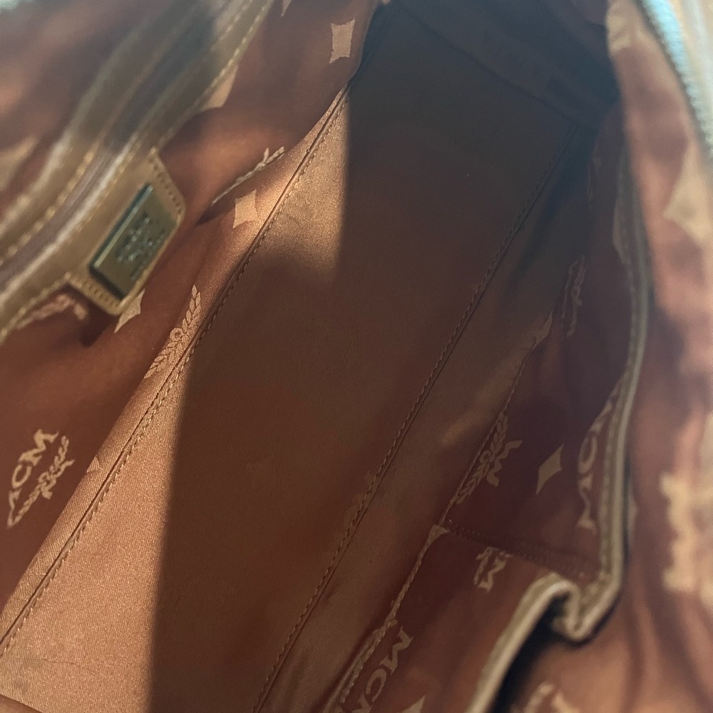 MCM COGNAC VISETOS VINTAGE HANDBAG - Picture 14 of 16